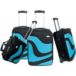 Pierre Cardin Sahara 4 Piece Expanding Luggage / Suitcase Set Pierre Cardin Sahara 4 Piece Expanding Luggage / Suitcase Set