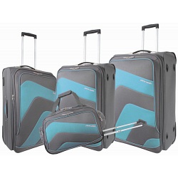 Pierre Cardin Sirocco 4 Piece Expanding Luggage / Suitcase Set