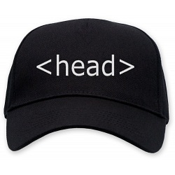 Pikxells HTML head (IT Crowd) Web Designer / Developer Baseball Cap Pikxells HTML head (IT Crowd) Web Designer / Developer Baseball Cap