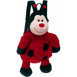 Pillowheads Ladybird Childrens Furry Animal Backpack / Rucksack Pillowheads Ladybird Childrens Furry Animal Backpack / Rucksack