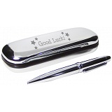 PMC Pen and Box Set Engraved with Good Luck!