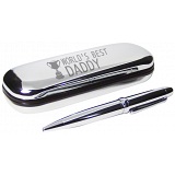 PMC Pen and Box Set Engraved with World's Best Daddy