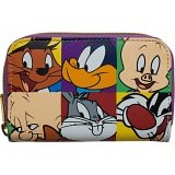 Pop Art Products Looney Tunes Zip Around Character Purse