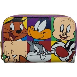 Pop Art Products Looney Tunes Zip Around Character Purse