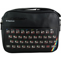 Pop Art Products Sinclair ZX Spectrum Retro Video Gamer Messenger Bag
