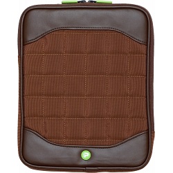Port Designs Berlin 9.7" Brown iPad Quilted Skin / Sleeve / Bag Port Designs Berlin 9.7" Brown iPad Quilted Skin / Sleeve / Bag