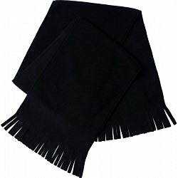 Result Black Active Fleece Woolen Winter Tassel Scarf Result Black Active Fleece Woolen Winter Tassel Scarf