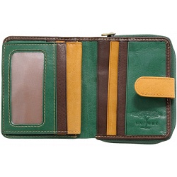 Safari Lichfield Medium Size Leather Purse with Zip Around Coin Section Safari Lichfield Medium Size Leather Purse with Zip Around Coin Section