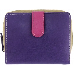Safari Medium Size Leather Zip Around Purse Safari Medium Size Leather Zip Around Purse