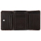 Saffron Hill Medium Brown Leather Flap Over Faux Croc Purse Saffron Hill Medium Brown Leather Flap Over Faux Croc Purse