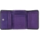 Saffron Hill Medium Black / Purple Leather Flap Over Faux Croc Purse Saffron Hill Medium Black / Purple Leather Flap Over Faux Croc Purse