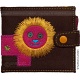 Santoro London Cotton Zoo Lion Pocket Mirror and Photo Wallet
