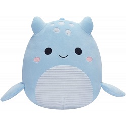 Squishmallows Lune the Loch Ness Monster light baby blue Squishmallow 7.5 inch