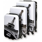 SUITSUIT Paris Hard Shell ABS 3 Piece Luggage Set - 20" / 24" / 28"