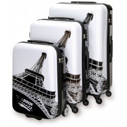 SUITSUIT Paris Hard Shell ABS 3 Piece Luggage Set - 20" / 24" / 28"
