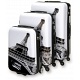 SUITSUIT Paris Hard Shell ABS 3 Piece Luggage Set - 20" / 24" / 28"