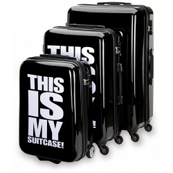 SUITSUIT Statement Hard Shell ABS 3 Piece Luggage Set - 20" / 24" / 28"