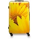 SUITSUIT 24" Sunflower ABS Trolley Case / 4 Wheel Spinner Suitcase