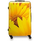 SUITSUIT 28" Sunflower ABS Trolley Case / 4 Wheel Spinner Suitcase