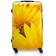 SUITSUIT 28" Sunflower ABS Trolley Case / 4 Wheel Spinner Suitcase