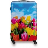 SUITSUIT 24" Tulips ABS Trolley Case / 4 Wheel Spinner Suitcase