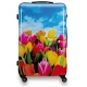 SUITSUIT 28" Tulips ABS Trolley Case / 4 Wheel Spinner Suitcase