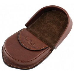 Tony Perotti Classic Style Leather Coin Tray Purse