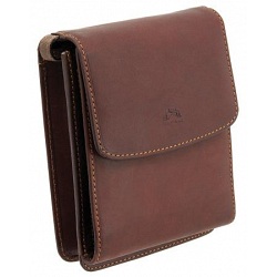 Tony Perotti Vegetale Leather Travel Essentials Wrist Bag Tony Perotti Vegetale Leather Travel Essentials Wrist Bag
