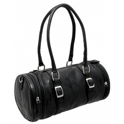 Tony Perotti Vegetale Leather Bowler Handbag Tony Perotti Vegetale Leather Bowler Handbag