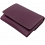 Tumble & Hide Small Flap Over Leather Purse with Keychain Plum