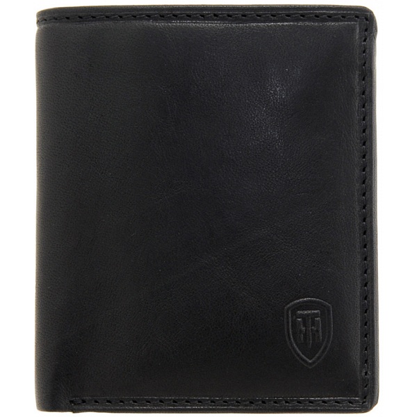 Tumble & Hide Vertical Two Fold Mens Leather Wallet