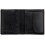 Tumble & Hide Vertical Two Fold Mens Leather Wallet Black