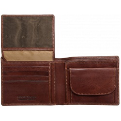 Tumble & Hide Two Fold Mens Leather Wallet