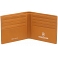 Tumble & Hide Black & Tan Two Fold Leather Card Wallet