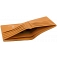 Tumble & Hide Black & Tan Two Fold Leather Card Wallet