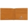 Tumble & Hide Black & Tan Two Fold Leather Card Wallet