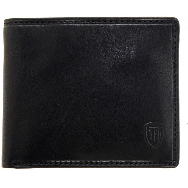 Tumble & Hide Two Fold Mens Leather Card Wallet