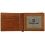 Tumble & Hide Two Fold Mens Leather Card Wallet Cognac