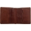 Tumble & Hide Vertical Two Fold Mens Leather Card Wallet Brown