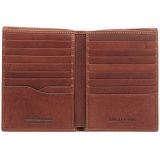 Tumble & Hide Traditional Tall Leather Card Wallet