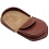 Tumble & Hide Leather Coin Tray Purse with Pocket Brown