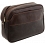 Tumble & Hide Vergato Italico Leather Zip Around Shoulder Bag Brown