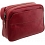 Tumble & Hide Vergato Italico Leather Zip Around Shoulder Bag Red