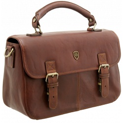 Tumble & Hide Leather Satchel Grab Bag