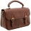 Tumble & Hide Leather Satchel Grab Bag Brown