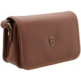 Tumble & Hide Leather Flap Over Shoulder Bag / Across Body Bag