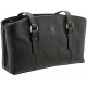 Tumble & Hide Ealing Triple Zip Top Leather Shoulder Bag