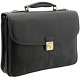 Tumble & Hide Adrano Triple Gusset Leather Briefcase
