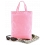 Westford Mill Mini Cotton Lunch Bag / Shopper / Shopping Tote Classic Pink