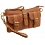 Yoshi Alston Hope Springs Leather Wrist Bag / Shoulder Bag Tan
